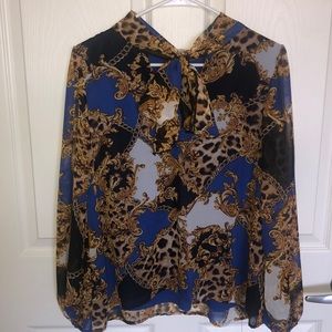 Versacee Look Alike Design L Blouse